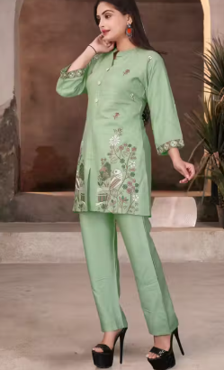 Trendy Elegant Women Top & Bottom Sets(Pre Order)