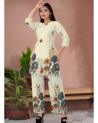 Trendy Elegant Women Top & Bottom Sets(Pre Order)