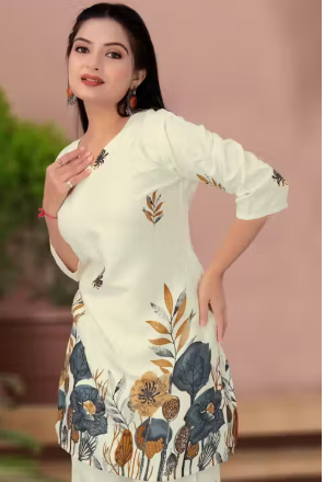 Trendy Elegant Women Top & Bottom Sets(Pre Order) - Image 3